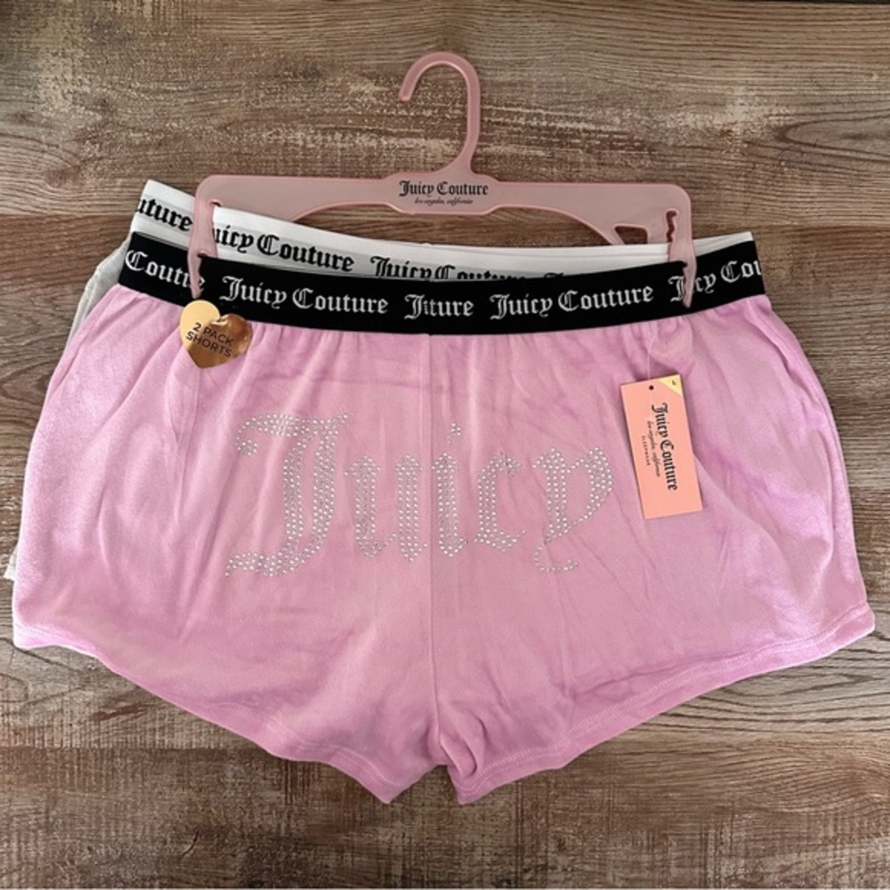 Juicy Couture 2PCK Velour Sleeping Shorts